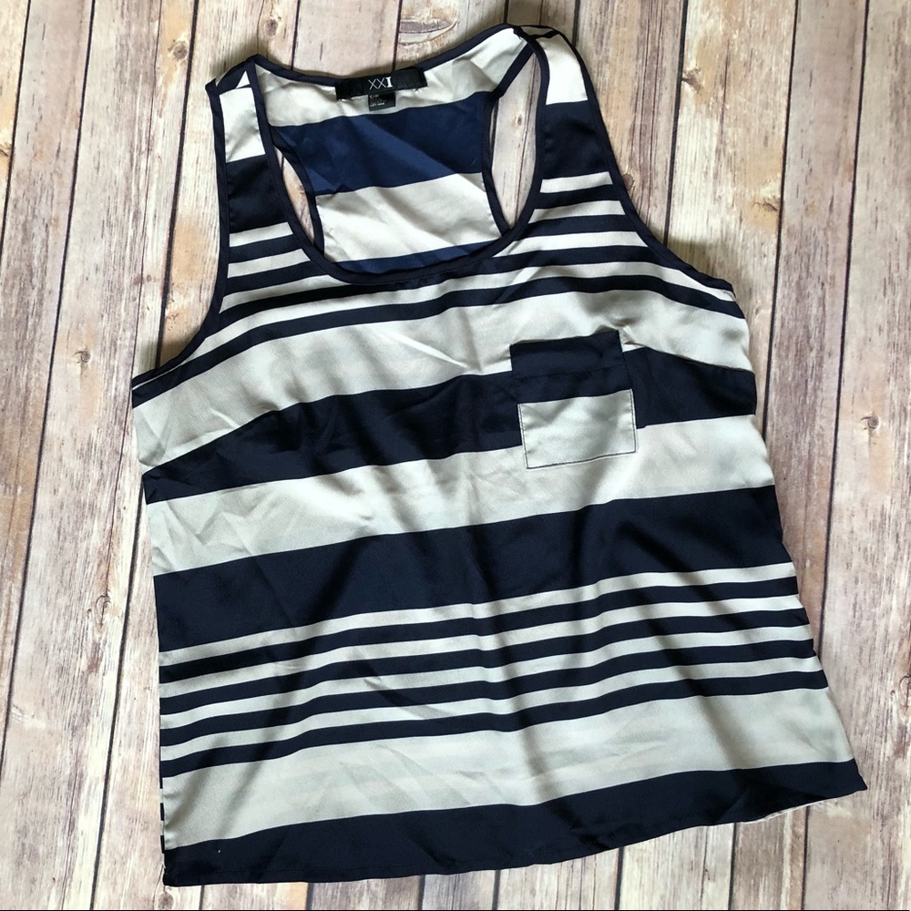 Striped Racerback Top